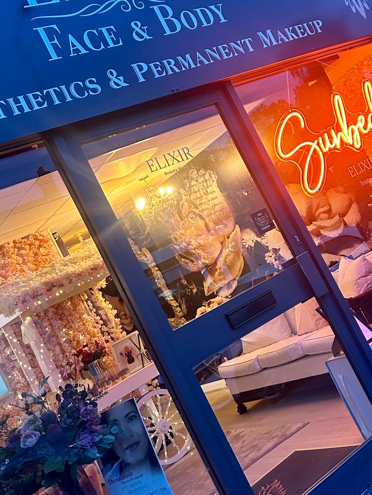 Elixir Face & Body salon front